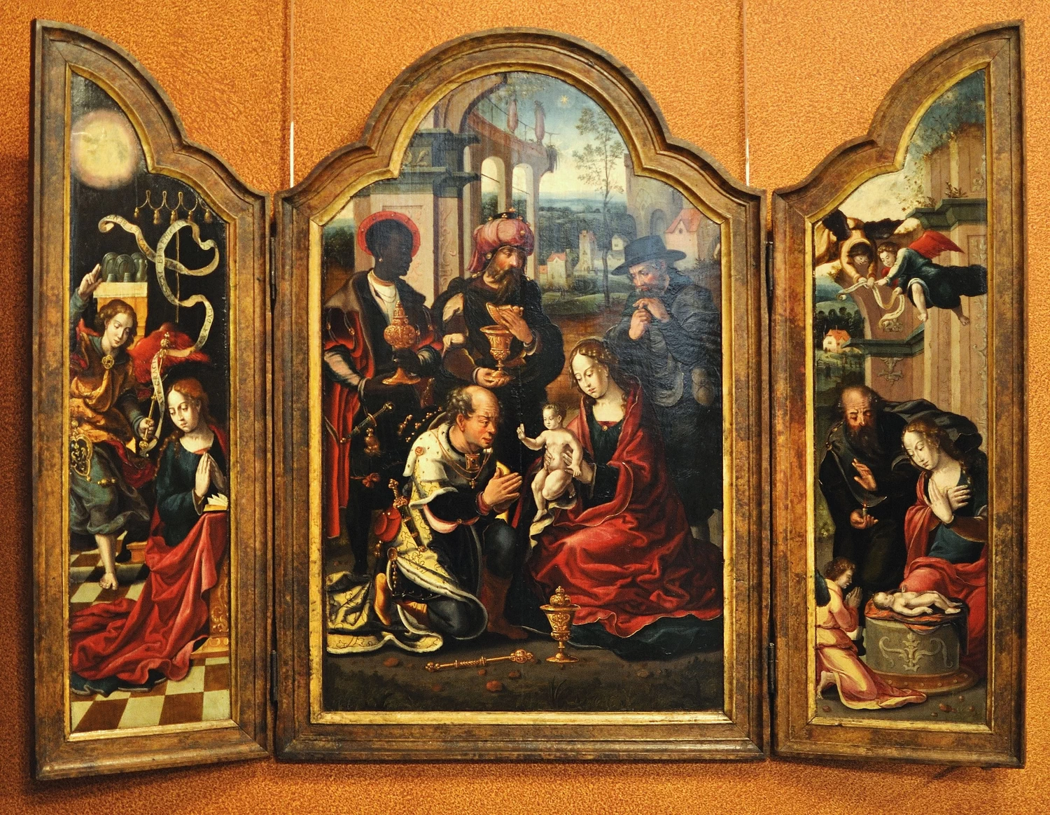 Adorazione dei Magi - Musée national de la Renaissance, Château d'Ecouen, Val d'Oise